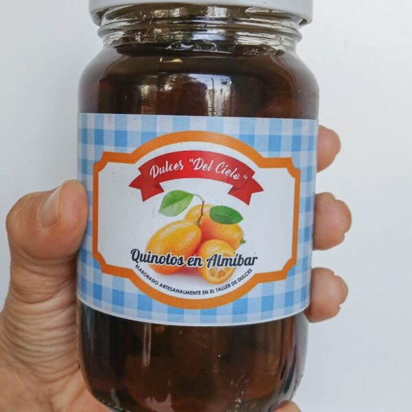 Quinotos en almíbar 500 gr